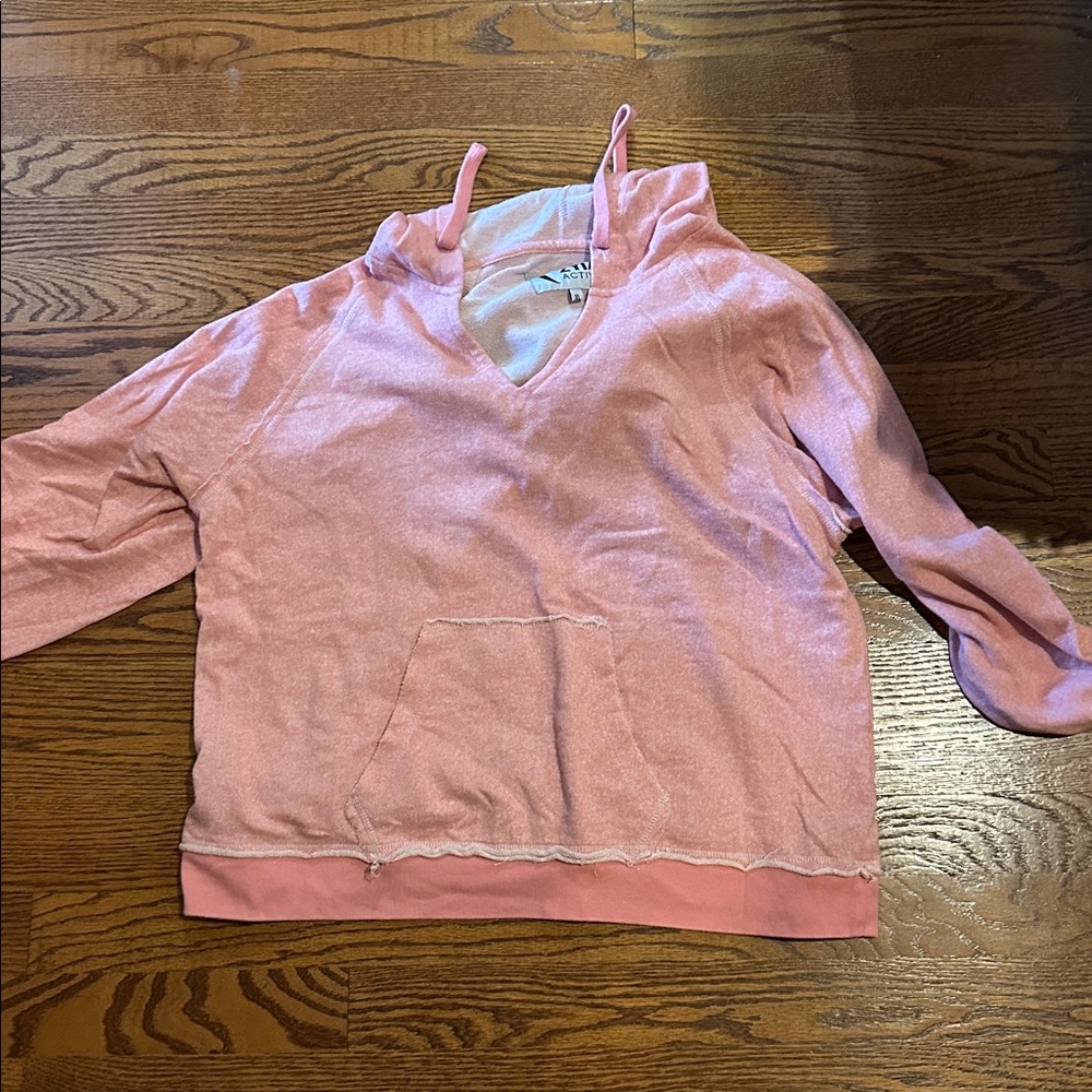 ZYIA Active Pink Lightweight Beach Hoodie Size Medium